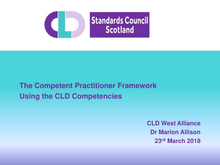 the competent practitioner framework using
