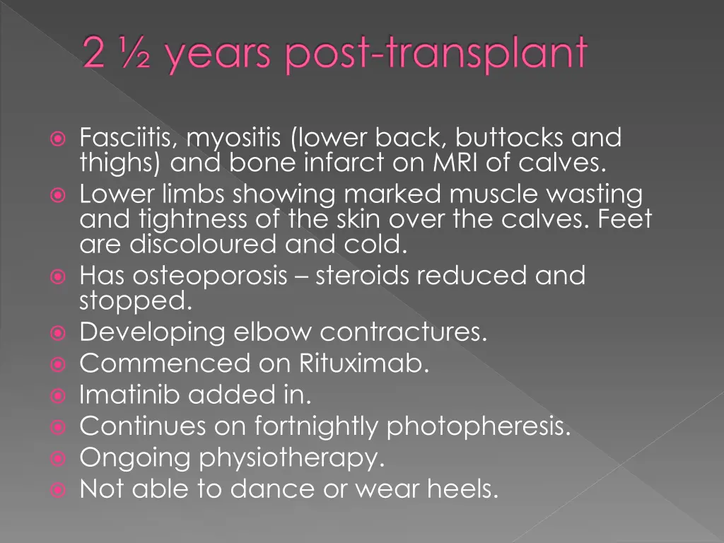 2 years post transplant 1