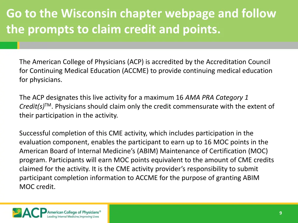 go to the wisconsin chapter webpage and follow