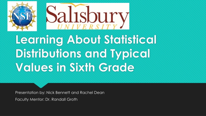 learning about statistical distributions