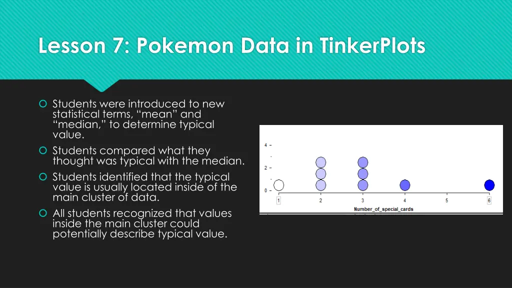 lesson 7 pokemon data in tinkerplots