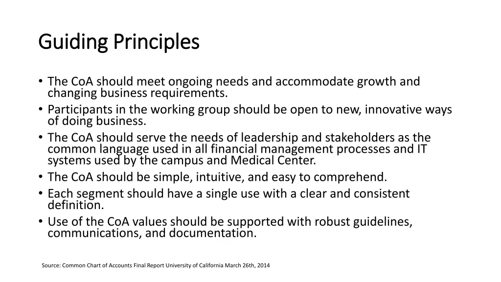 guiding principles guiding principles