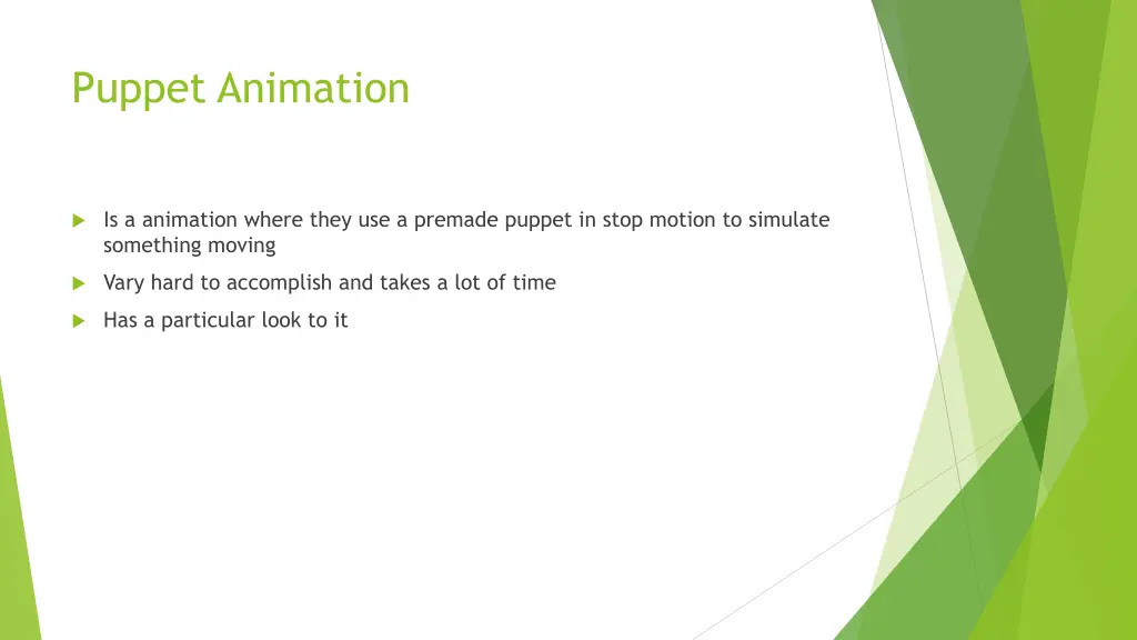 puppet animation