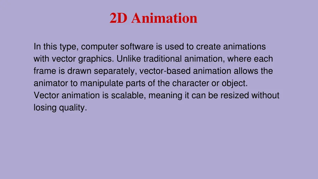 2d animation