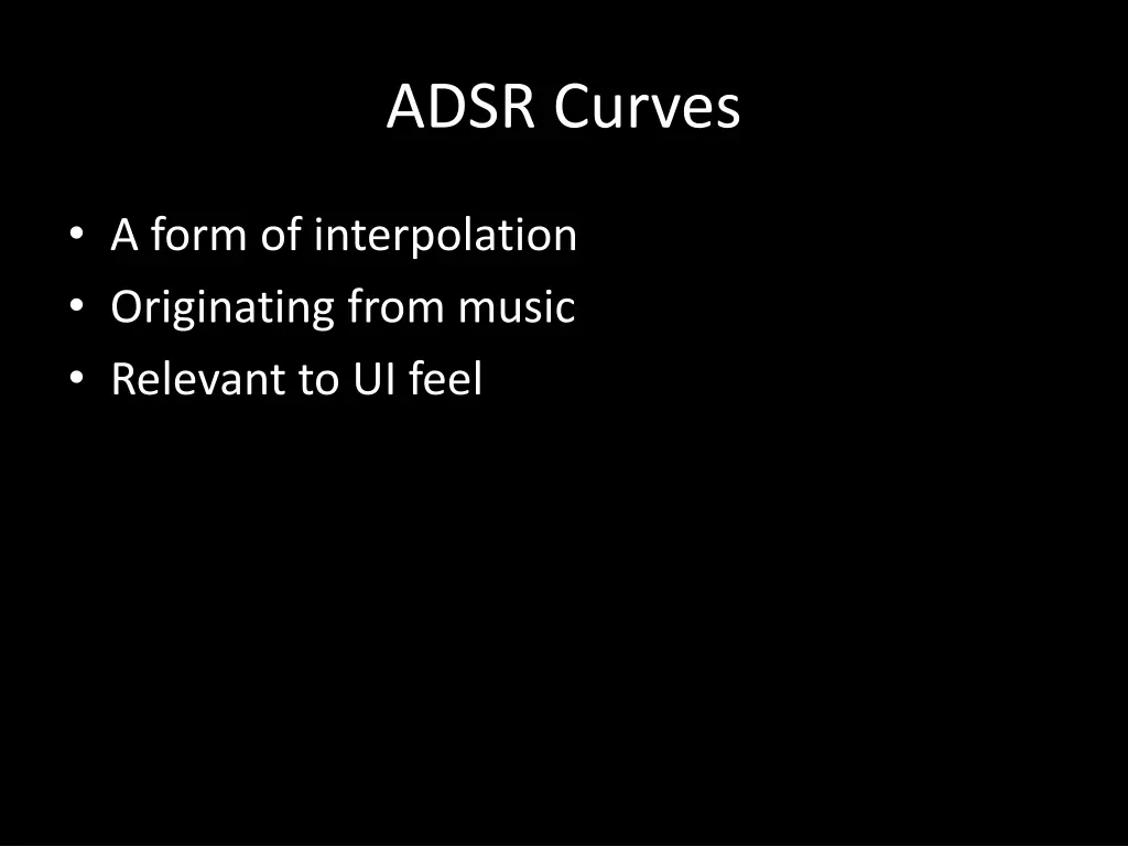 adsr curves