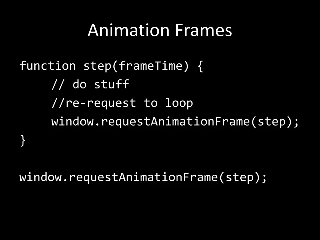 animation frames 1