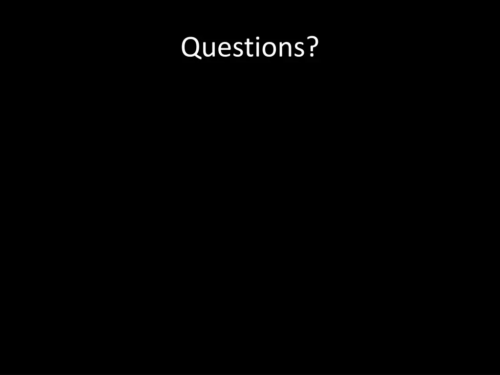 questions