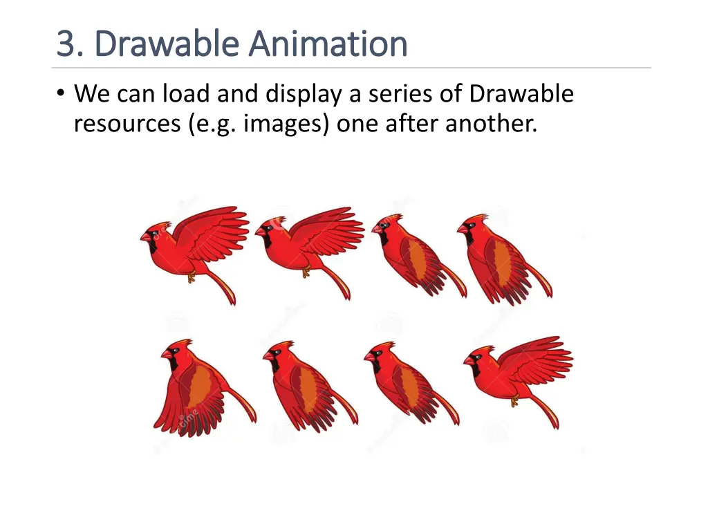 3 3 drawable drawable animation we can load