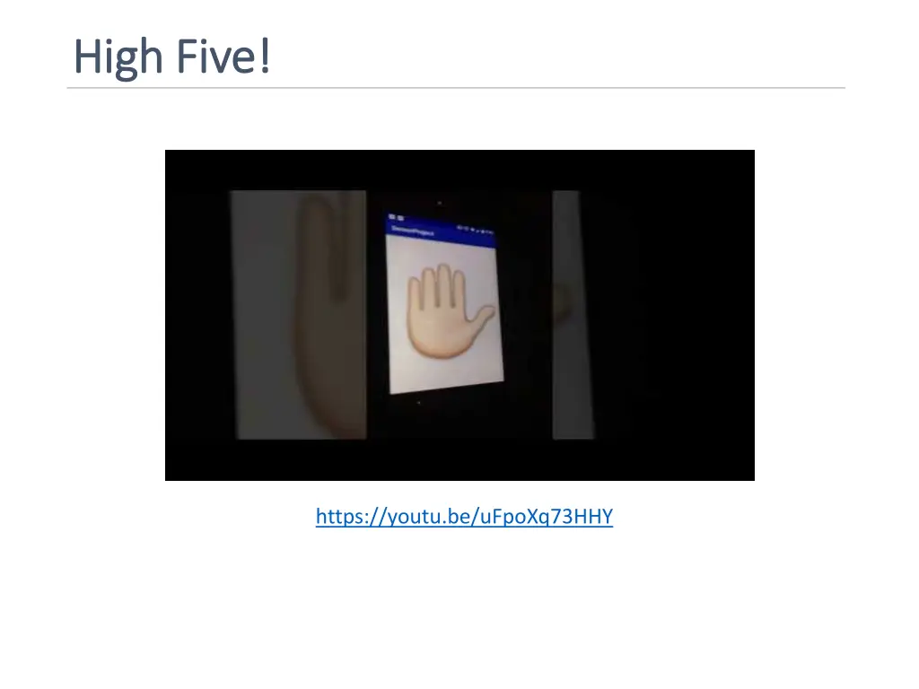 high five high five