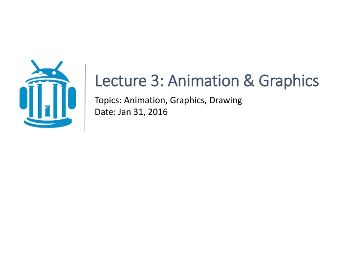 lecture 3 animation graphics lecture 3 animation
