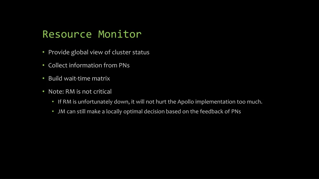 resource monitor