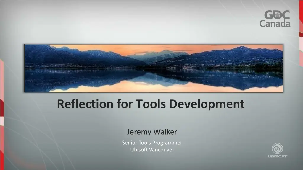reflection for tools development