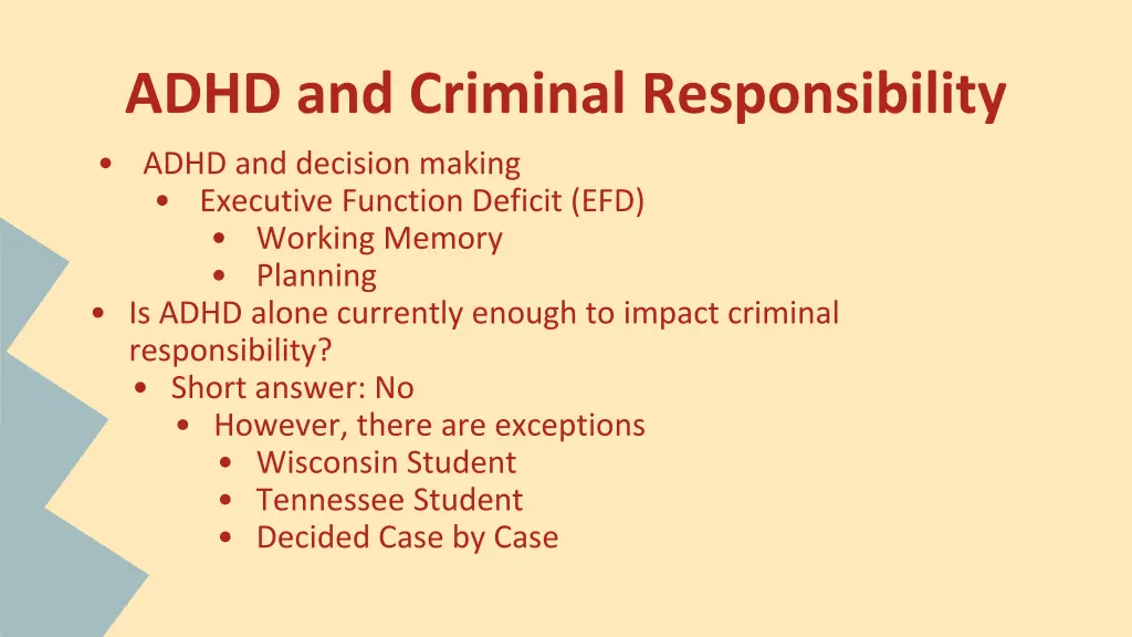 adhd and criminal responsibility 1