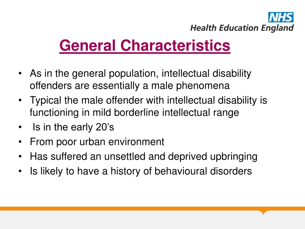 general characteristics