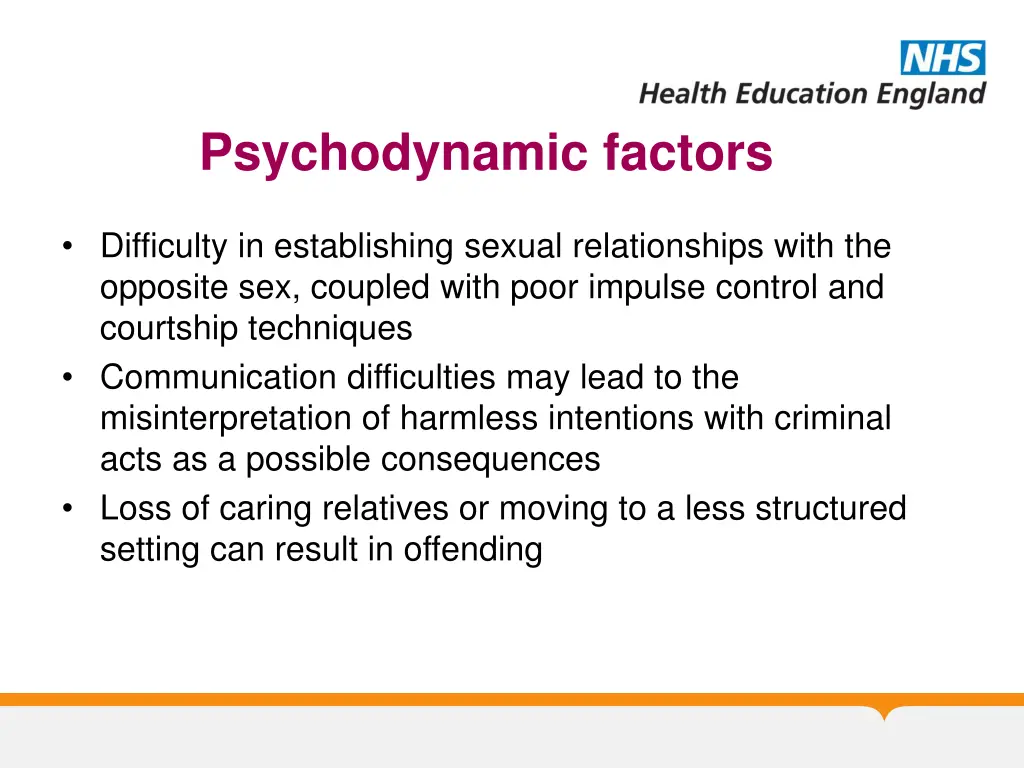 psychodynamic factors 1