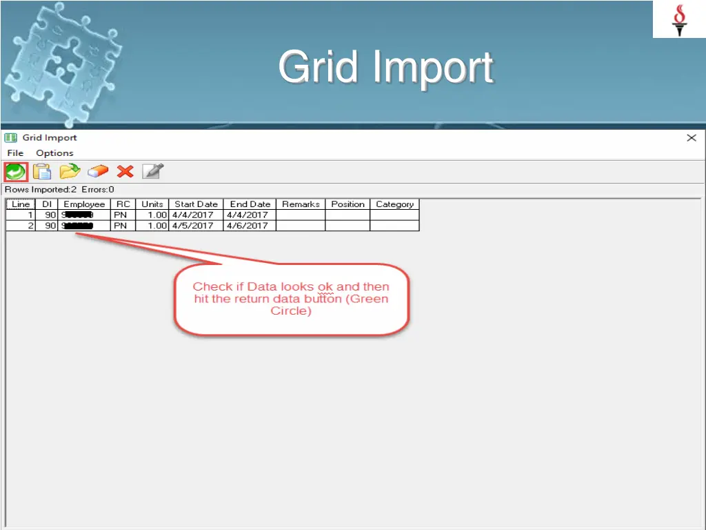 grid import