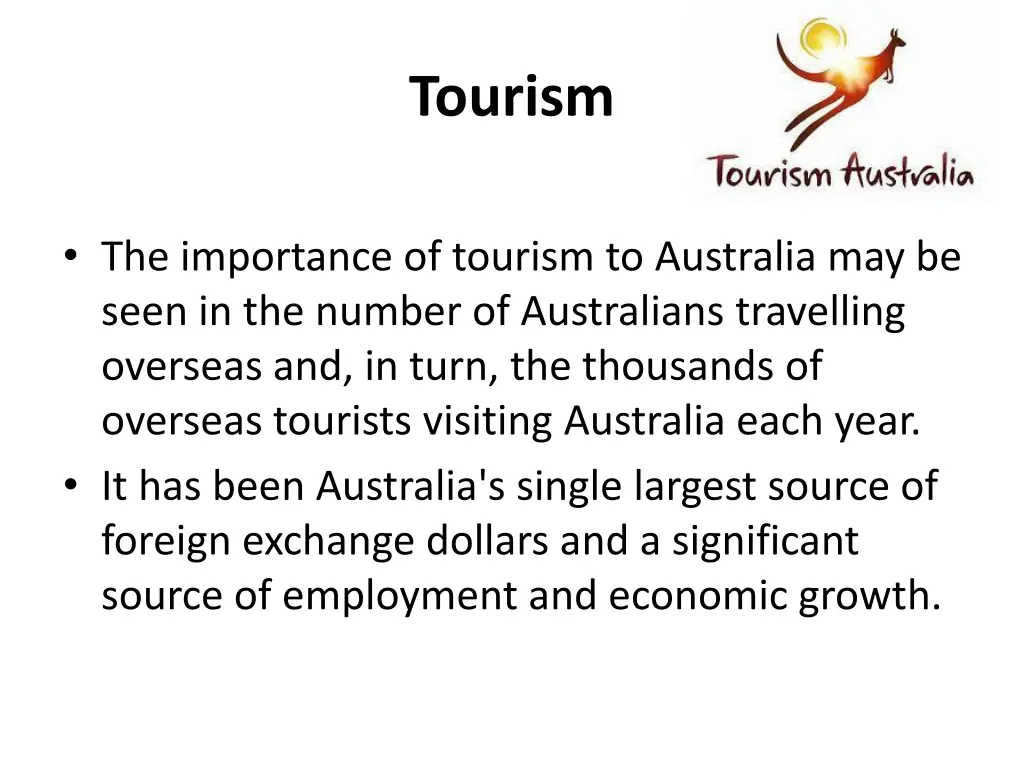 tourism