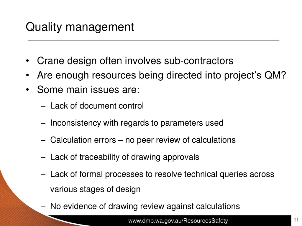 quality management