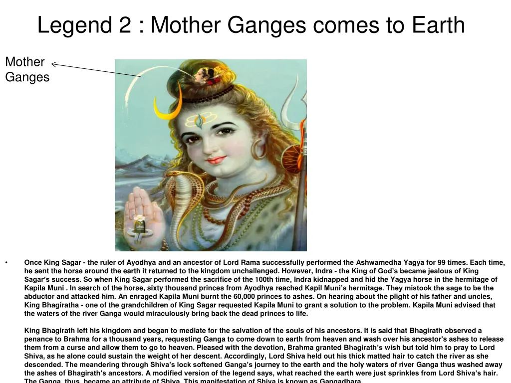 legend 2 mother ganges comes to earth