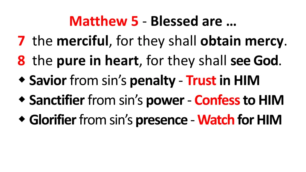 matthew 5 blessed are 7 the merciful for they