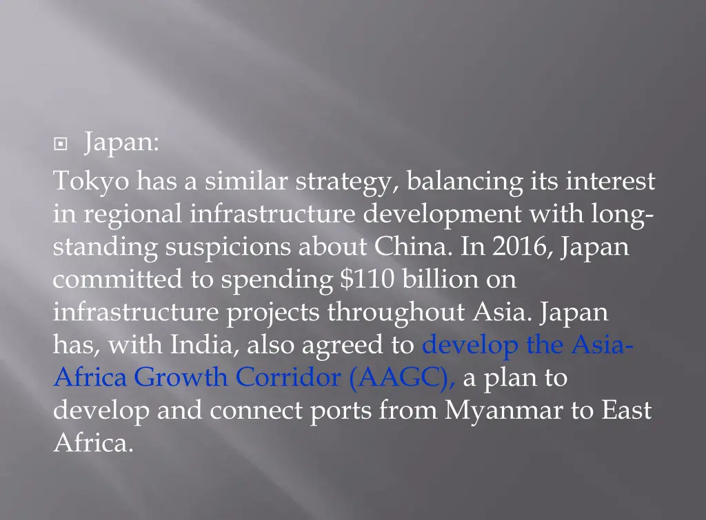 japan tokyo has a similar strategy balancing