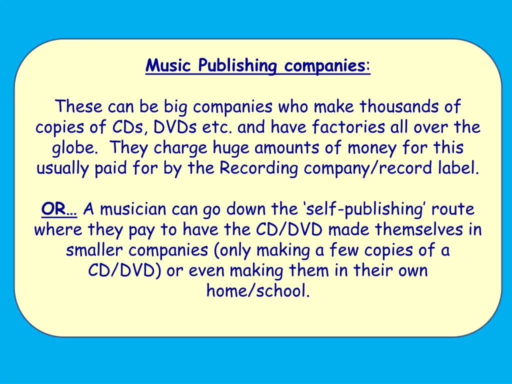 music publishing companies