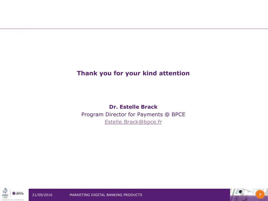 thank you for your kind attention