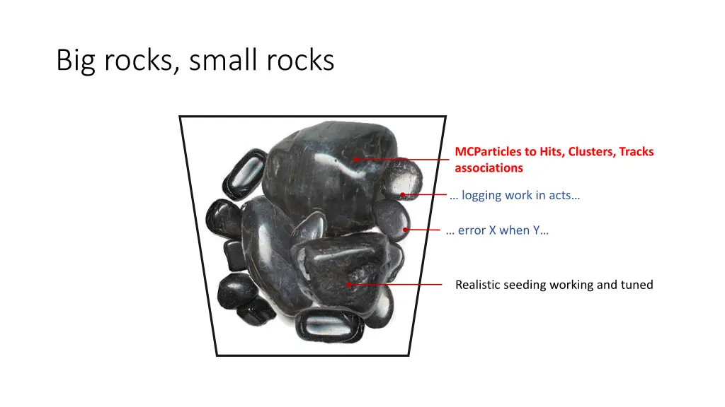 big rocks small rocks 1