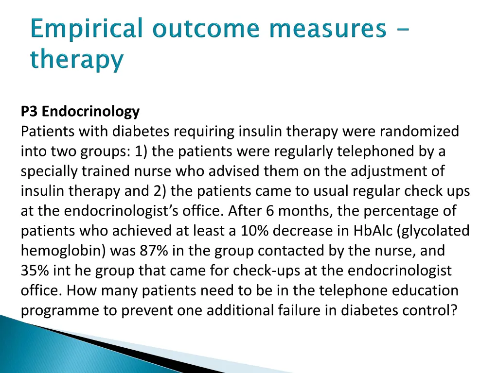 p3 endocrinology patients with diabetes requiring