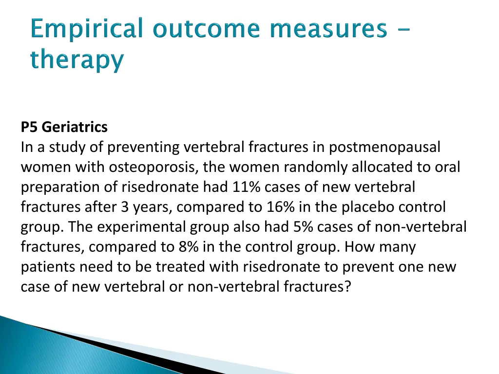 p5 geriatrics in a study of preventing vertebral