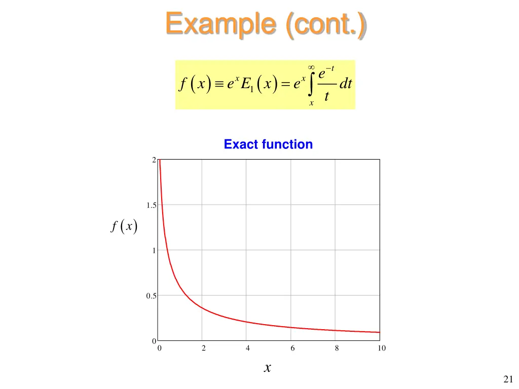 example cont 5