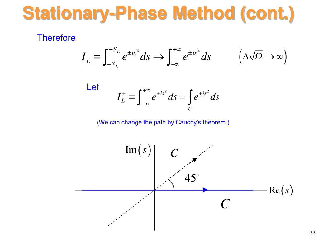 stationary phase method cont 4