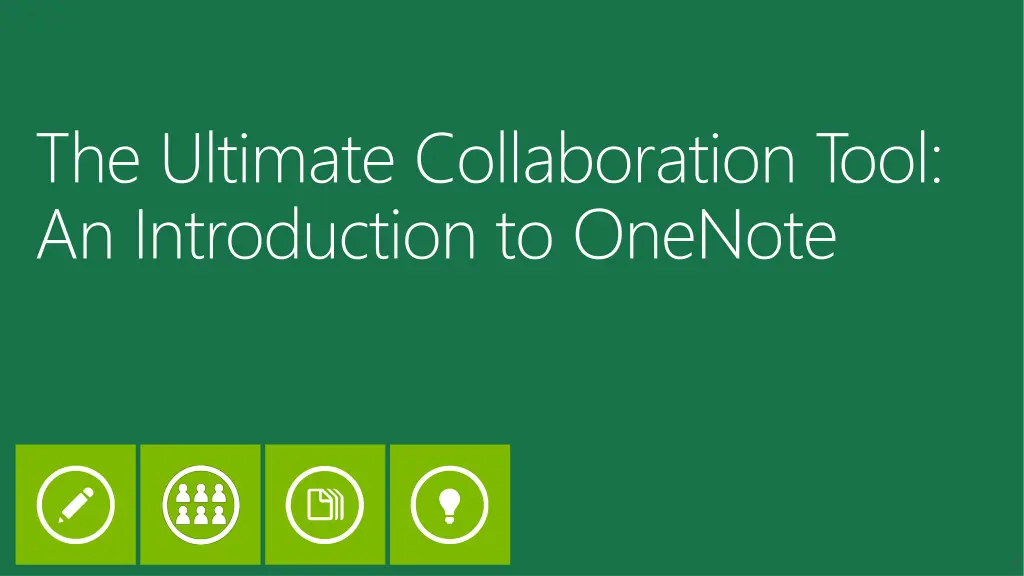 the ultimate collaboration tool an introduction