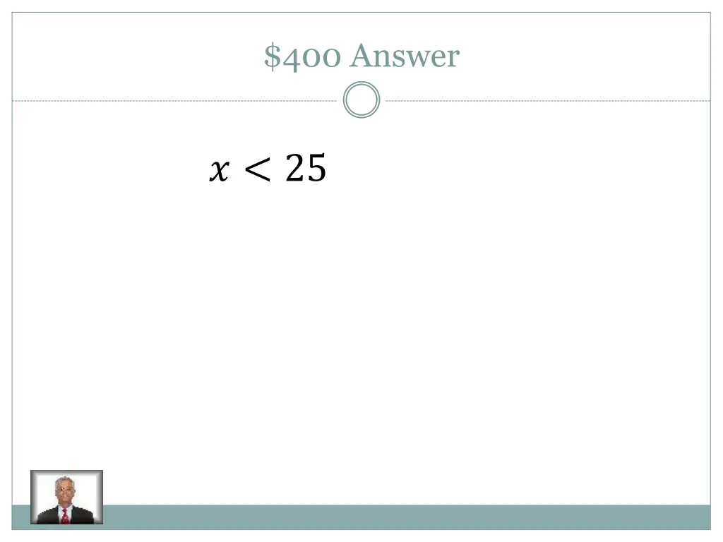 400 answer 2