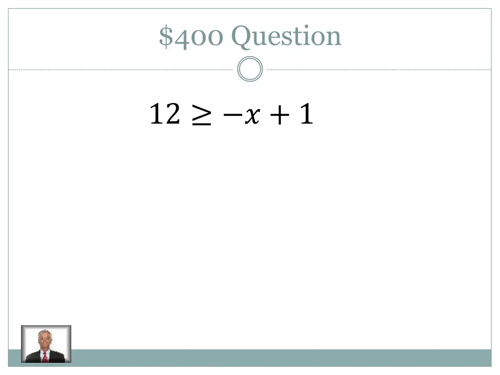 400 question 1