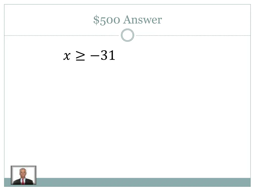 500 answer 2