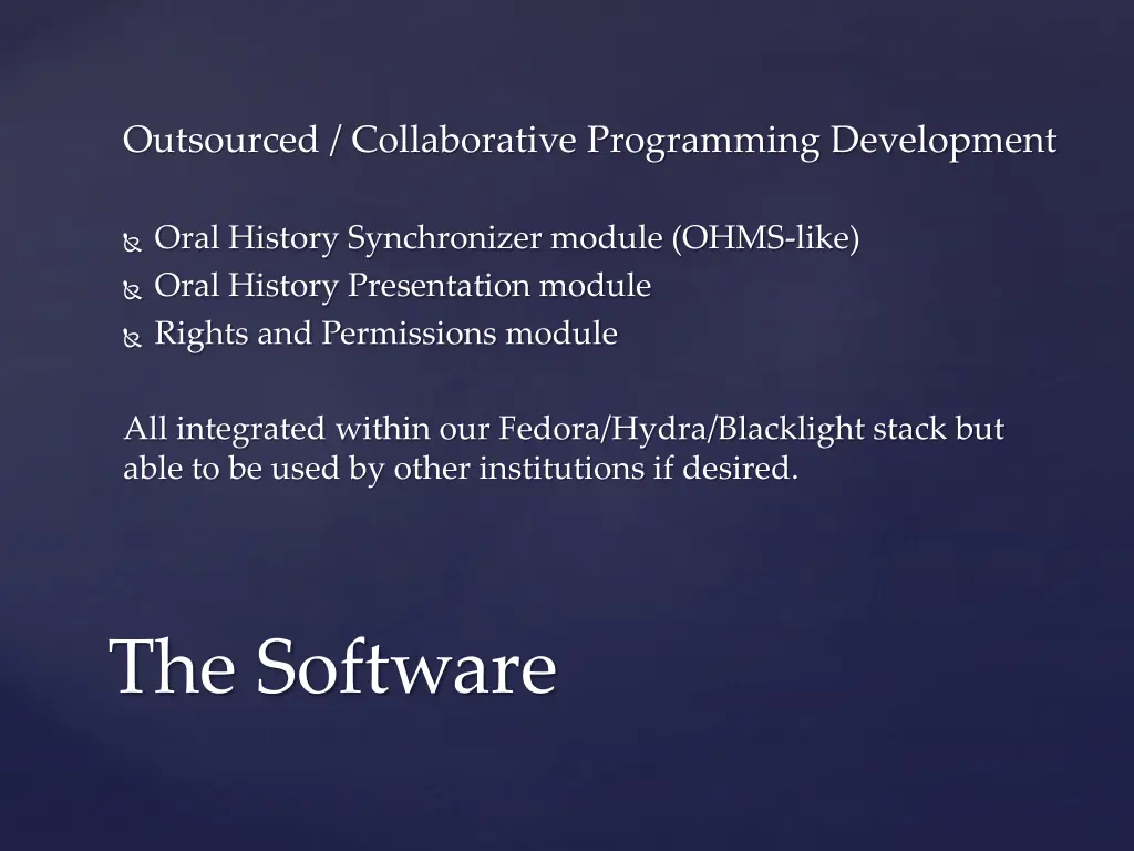 outsourced collaborative programming development