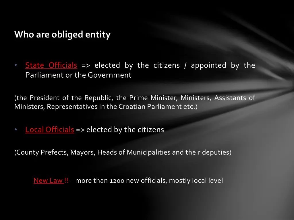 who are obliged entity