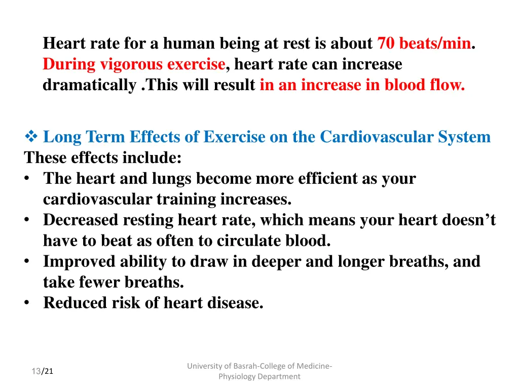heart rate for a human being at rest is about