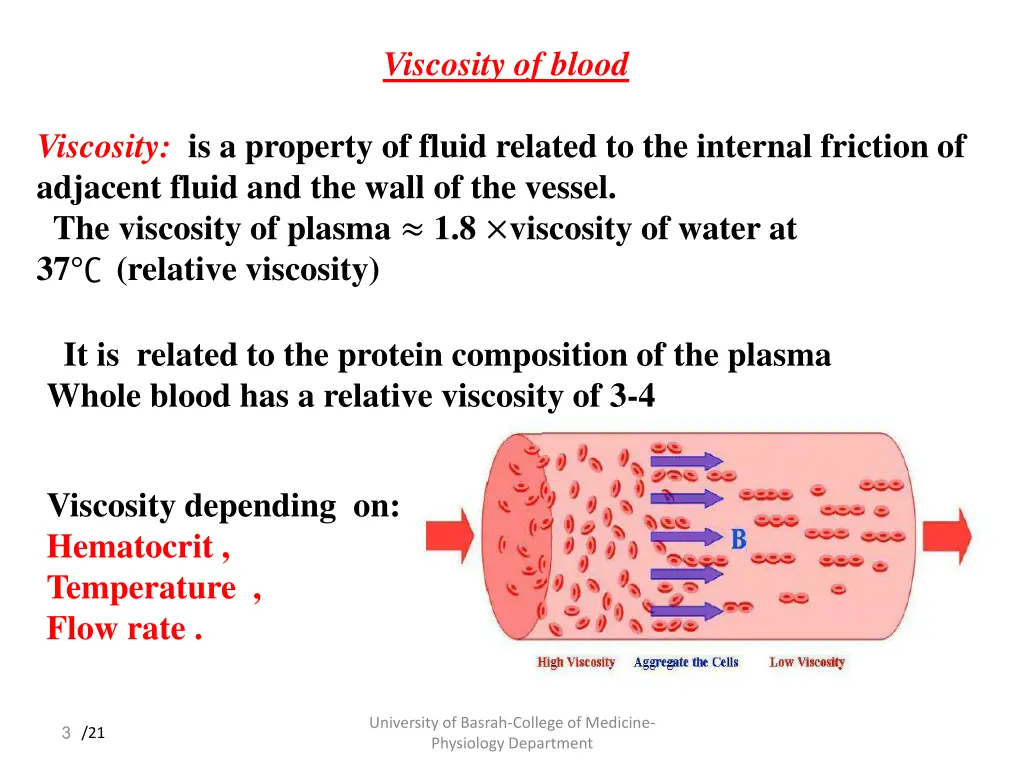 viscosity of blood