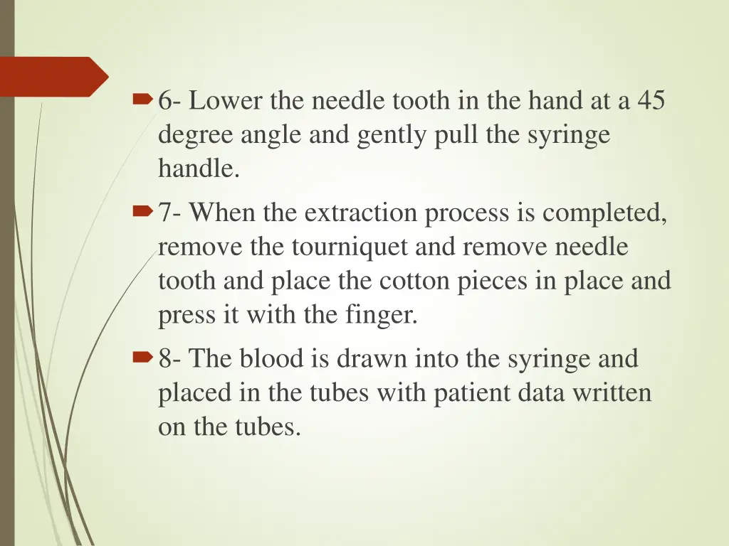 6 lower the needle tooth in the hand
