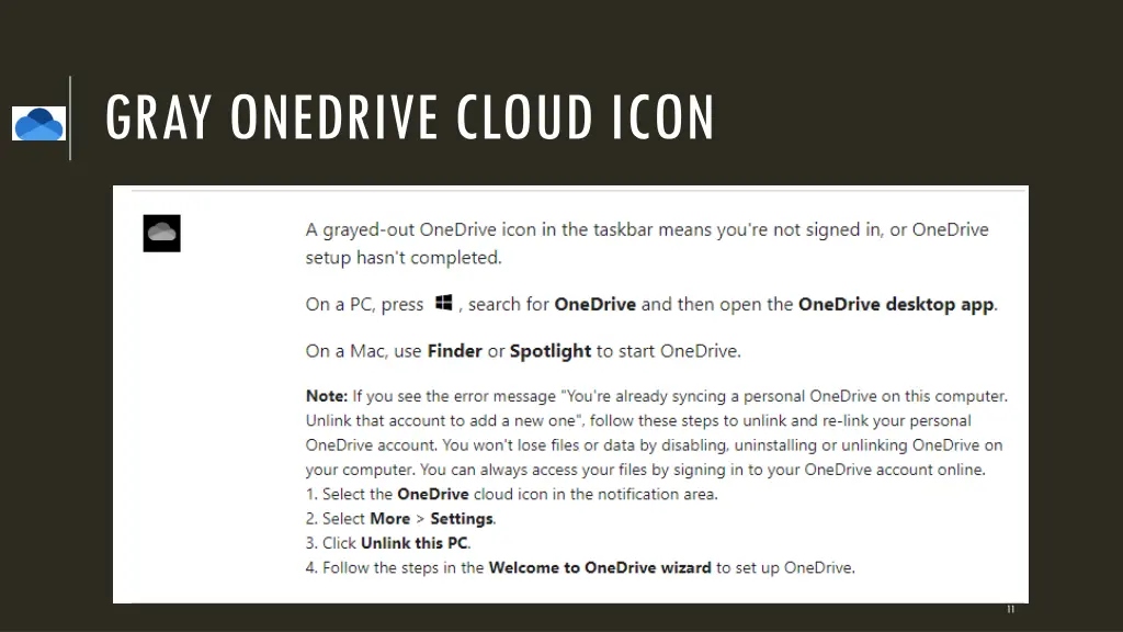 gray onedrive cloud icon