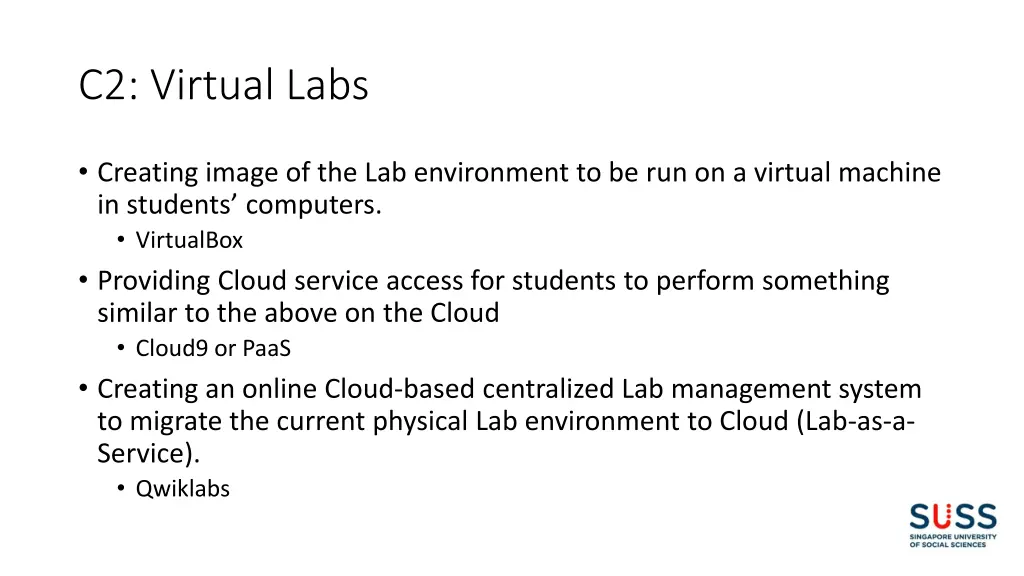 c2 virtual labs