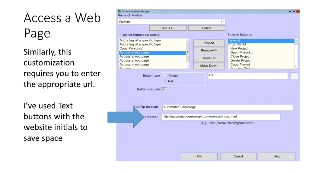 access a web page
