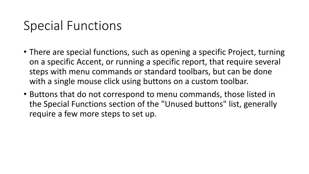 special functions