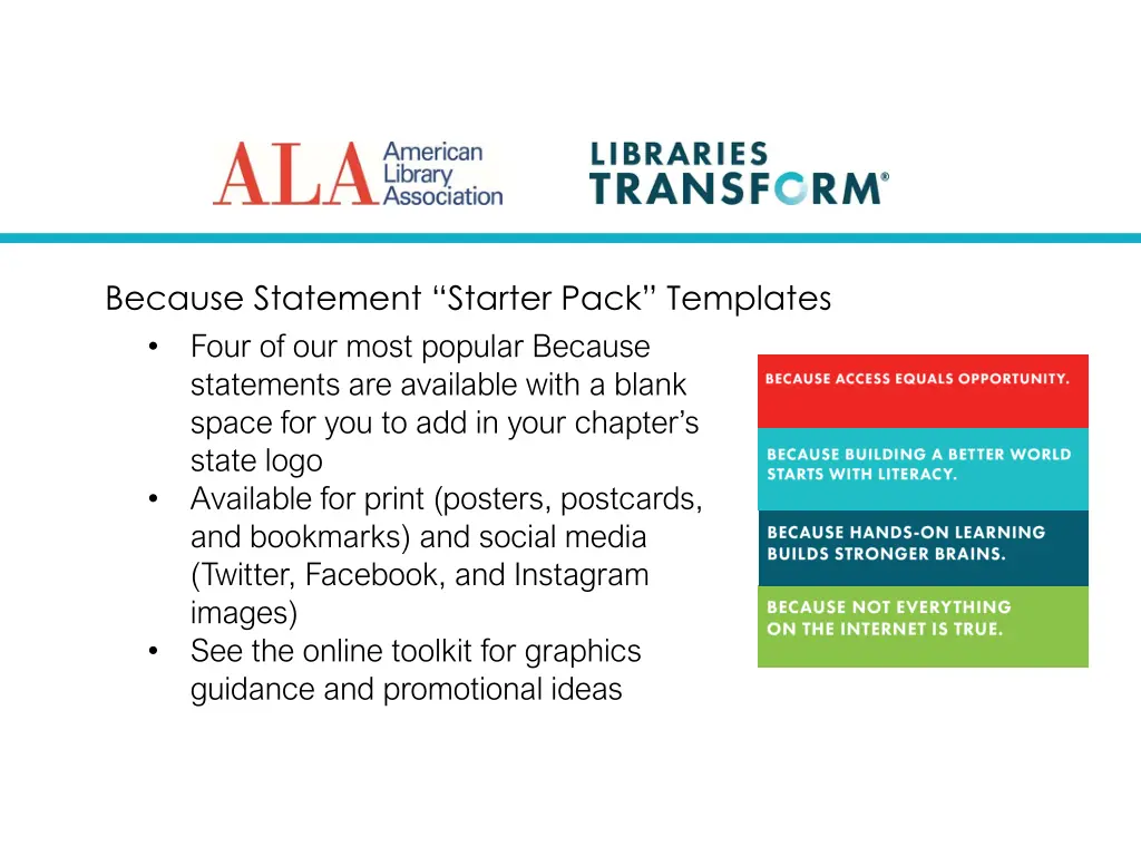 because statement starter pack templates four