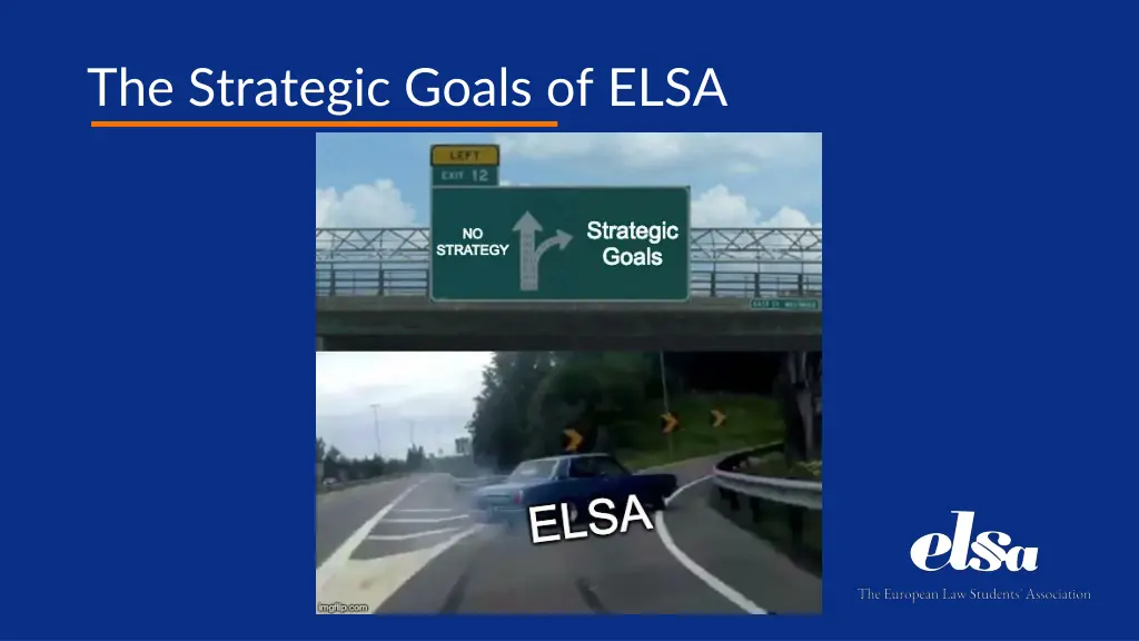 the strategic goals of elsa