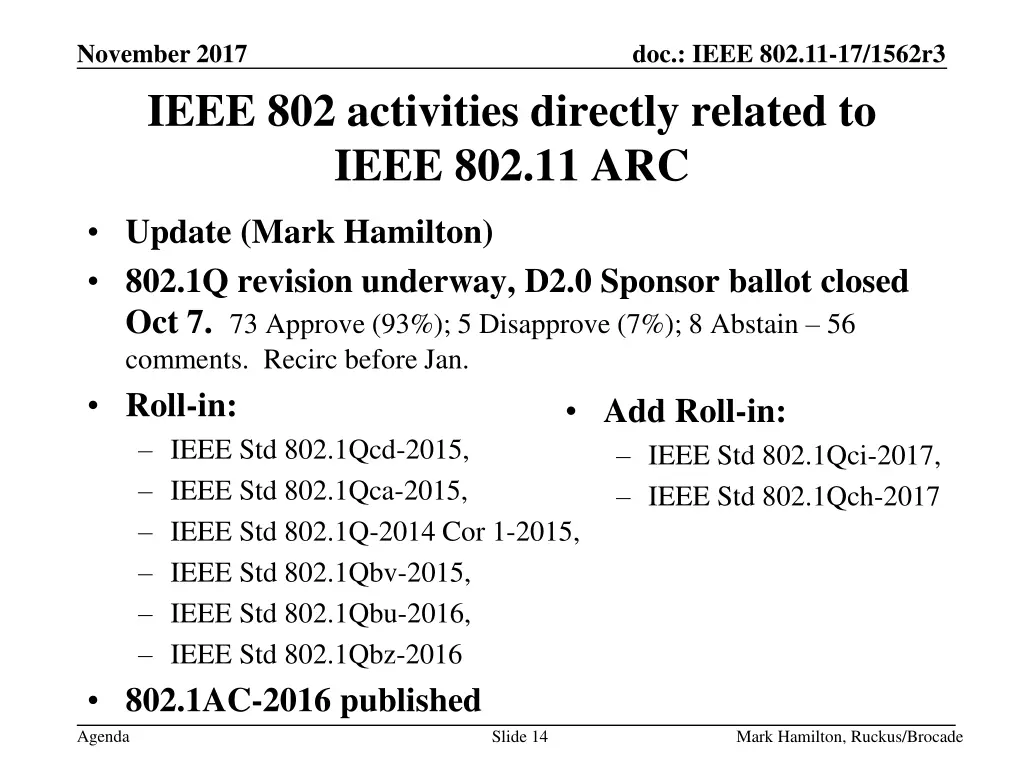 november 2017 ieee 802 activities directly