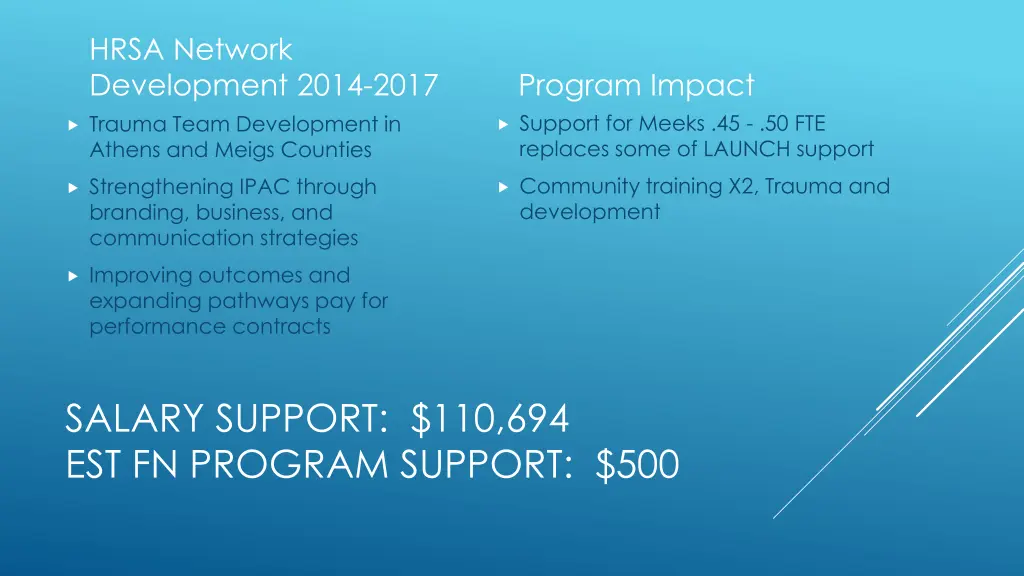 hrsa network development 2014 2017 trauma team