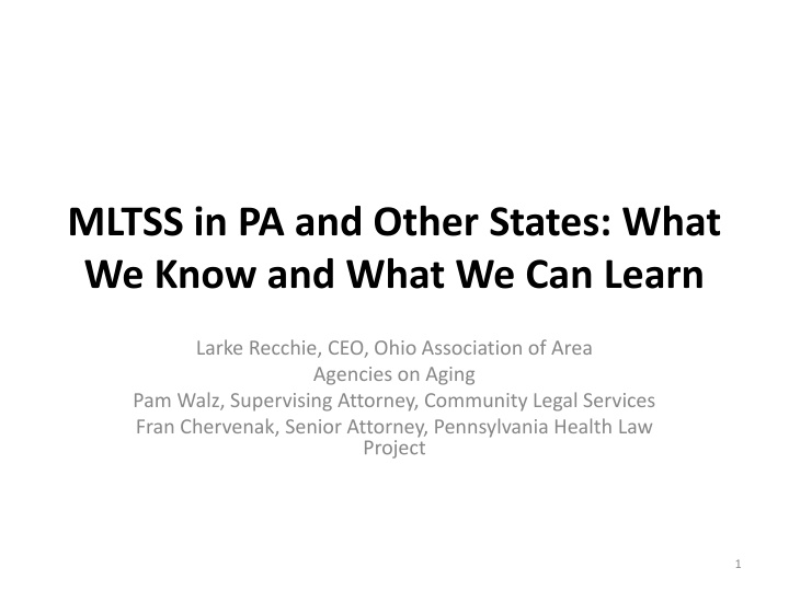 mltss in pa and other states what we know